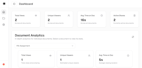 Curato β Free DocSend alternative gallery image