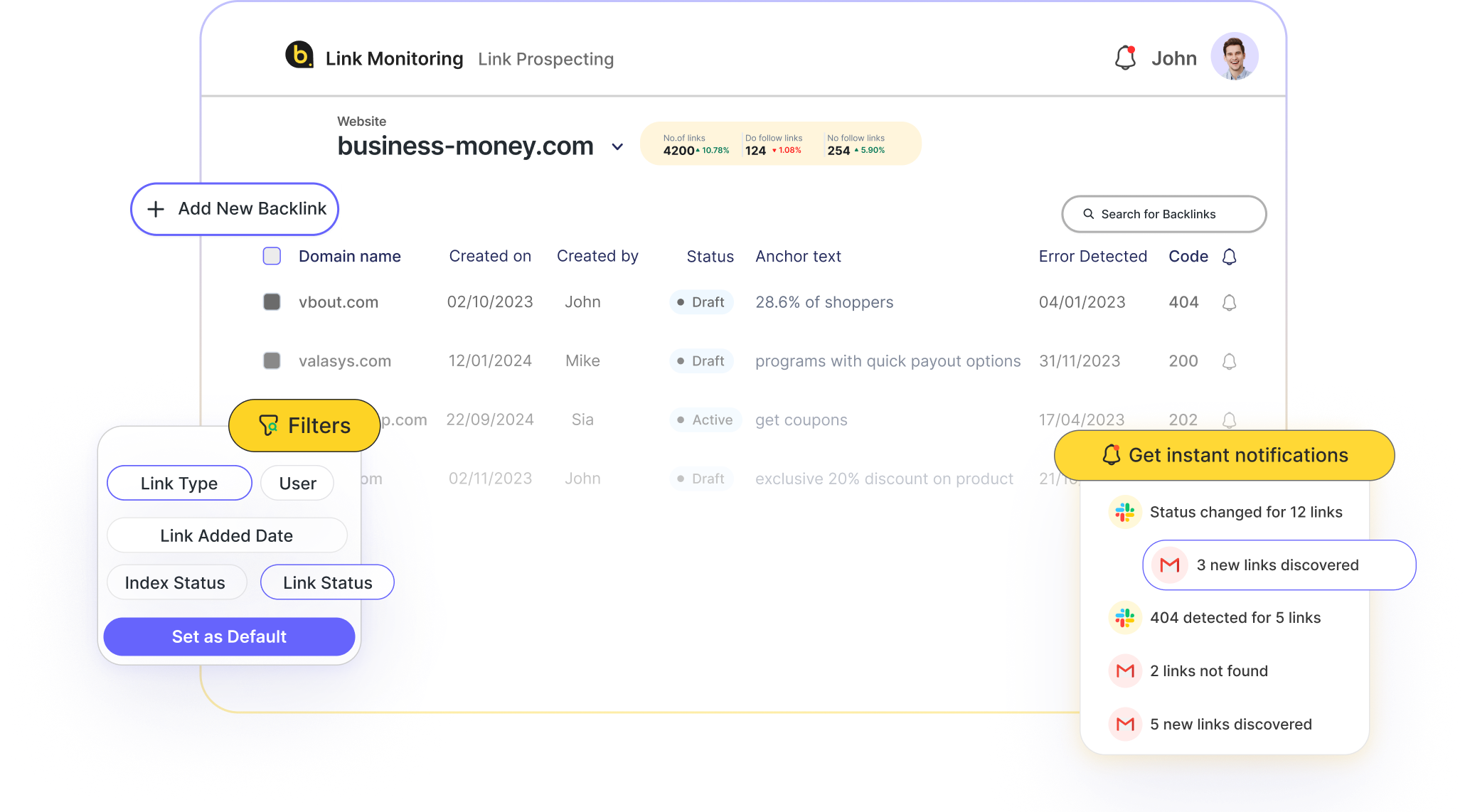 Backlink Monitor gallery image