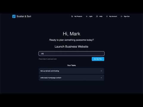 Scatter & Sort gallery image