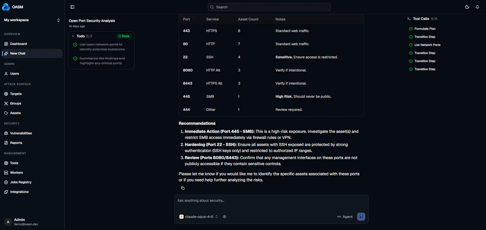 OASM screenshot 8