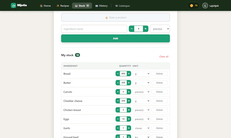 Mijotia screenshot 5
