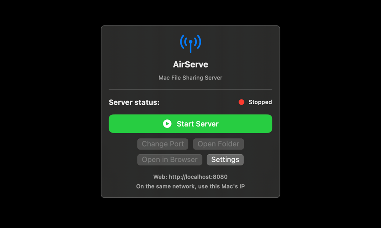 AirServe - Sharing Web Files media 2