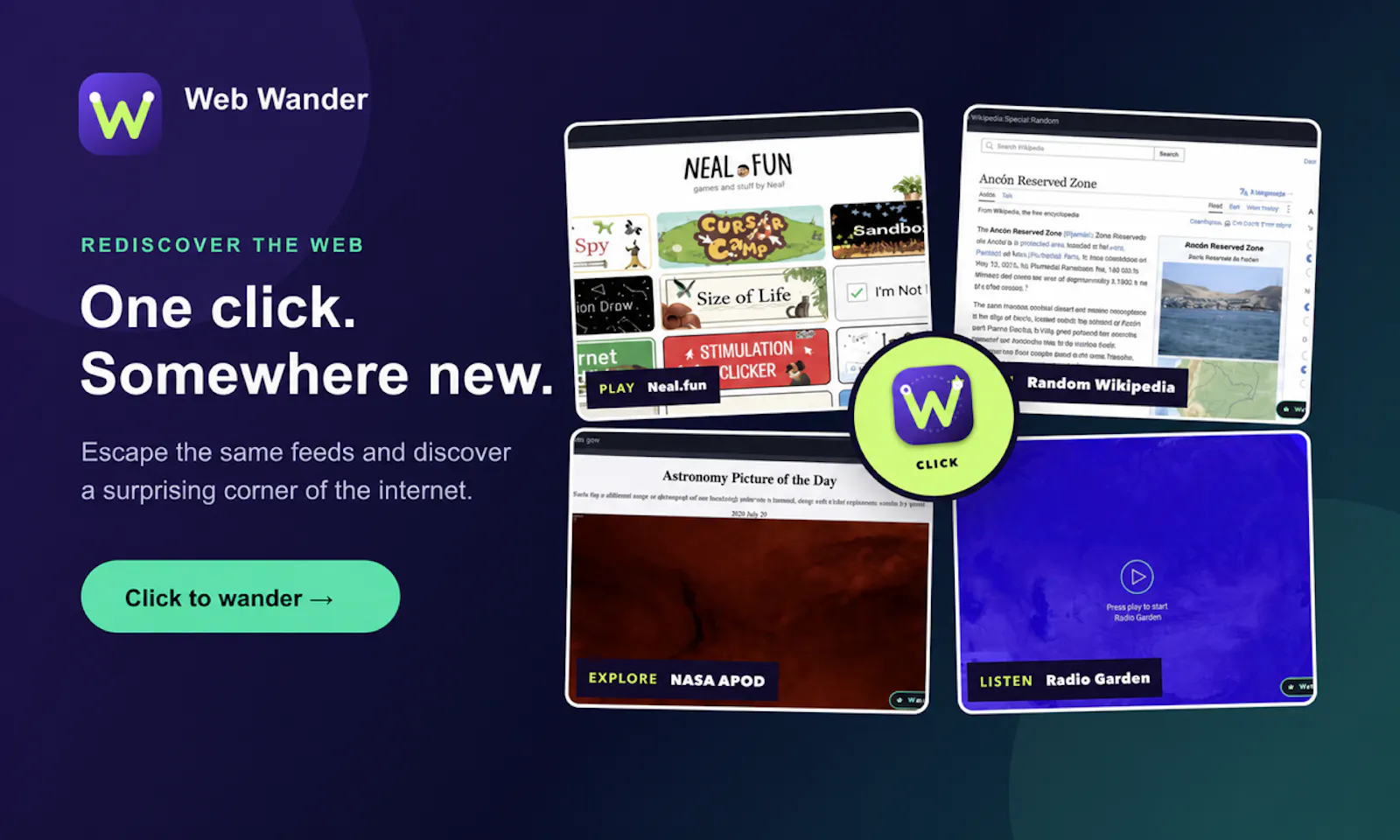 Web Wander screenshot 3