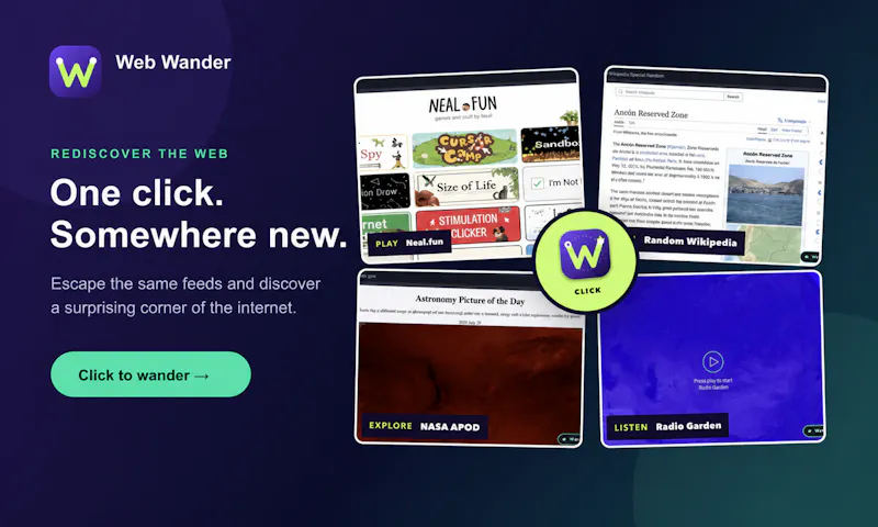 Web Wander screenshot 3