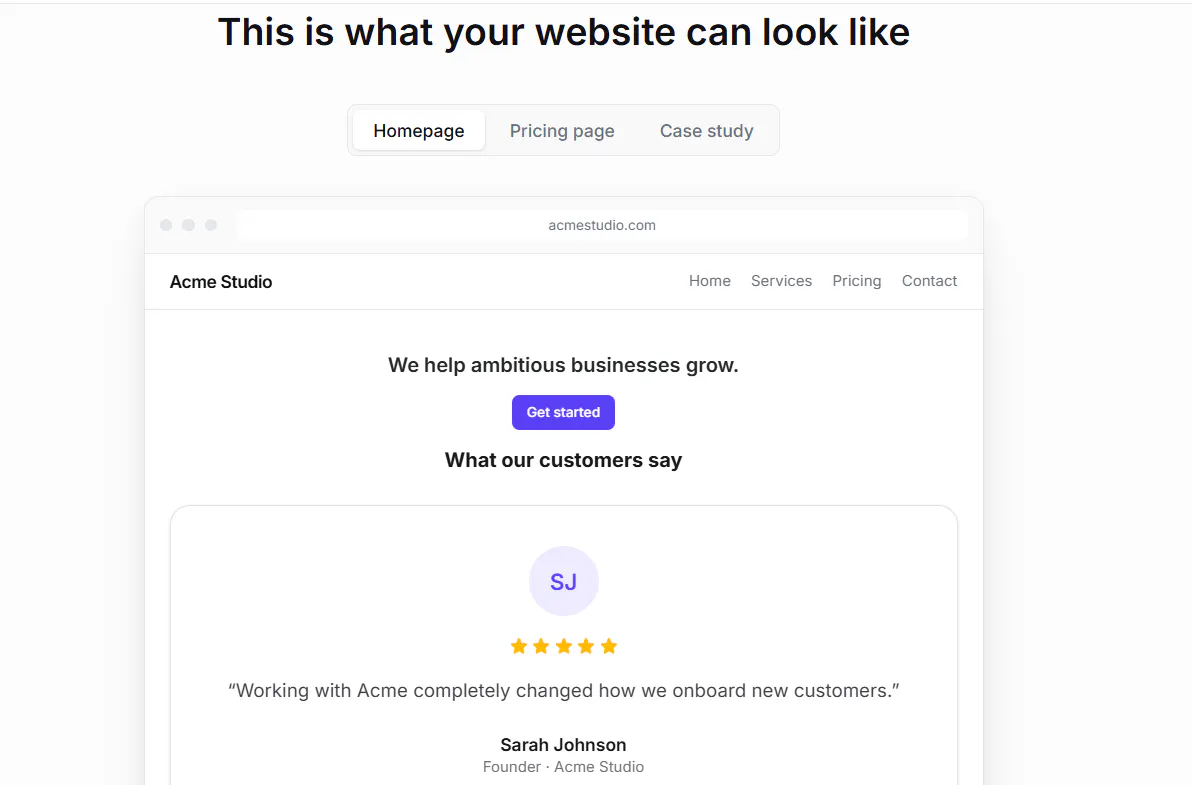Praise — Collect customer testimonials gallery image