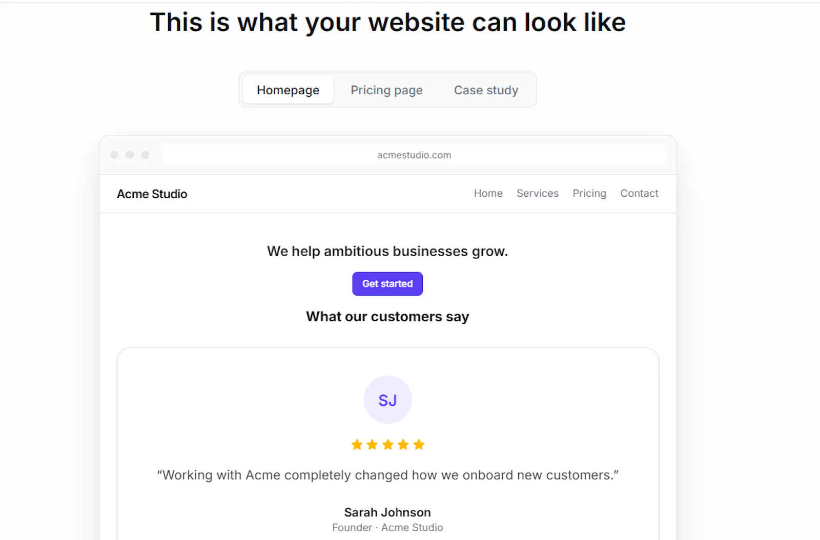 Praise — Collect customer testimonials screenshot 5
