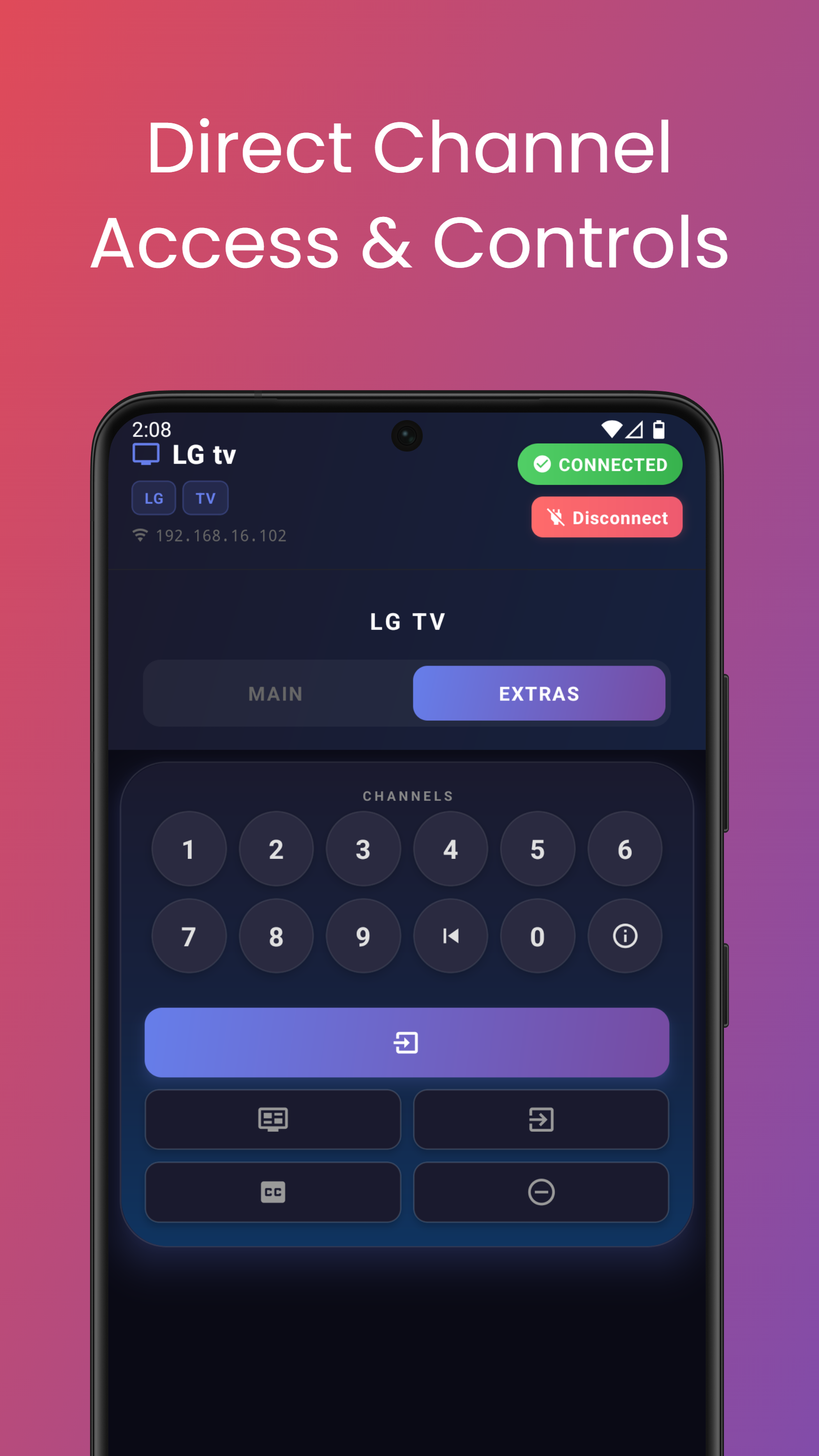 BeamControl Universal TV Remote Control - Screenshot 4 showing product features and functionality