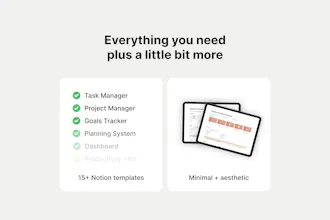 Notion Ultimate Productivity System gallery image