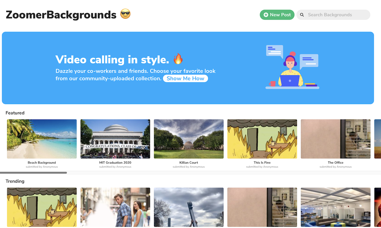 ZoomerBackgrounds gallery image