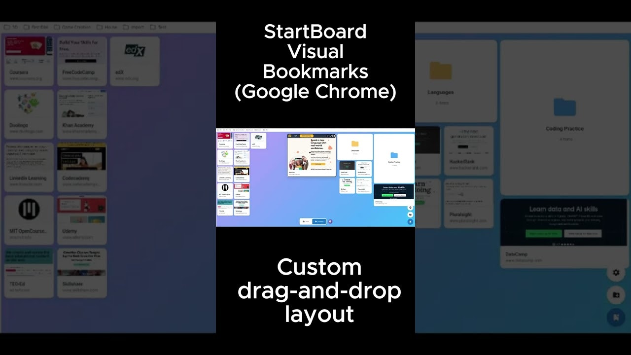 StartBoard Visual Bookmarks gallery image