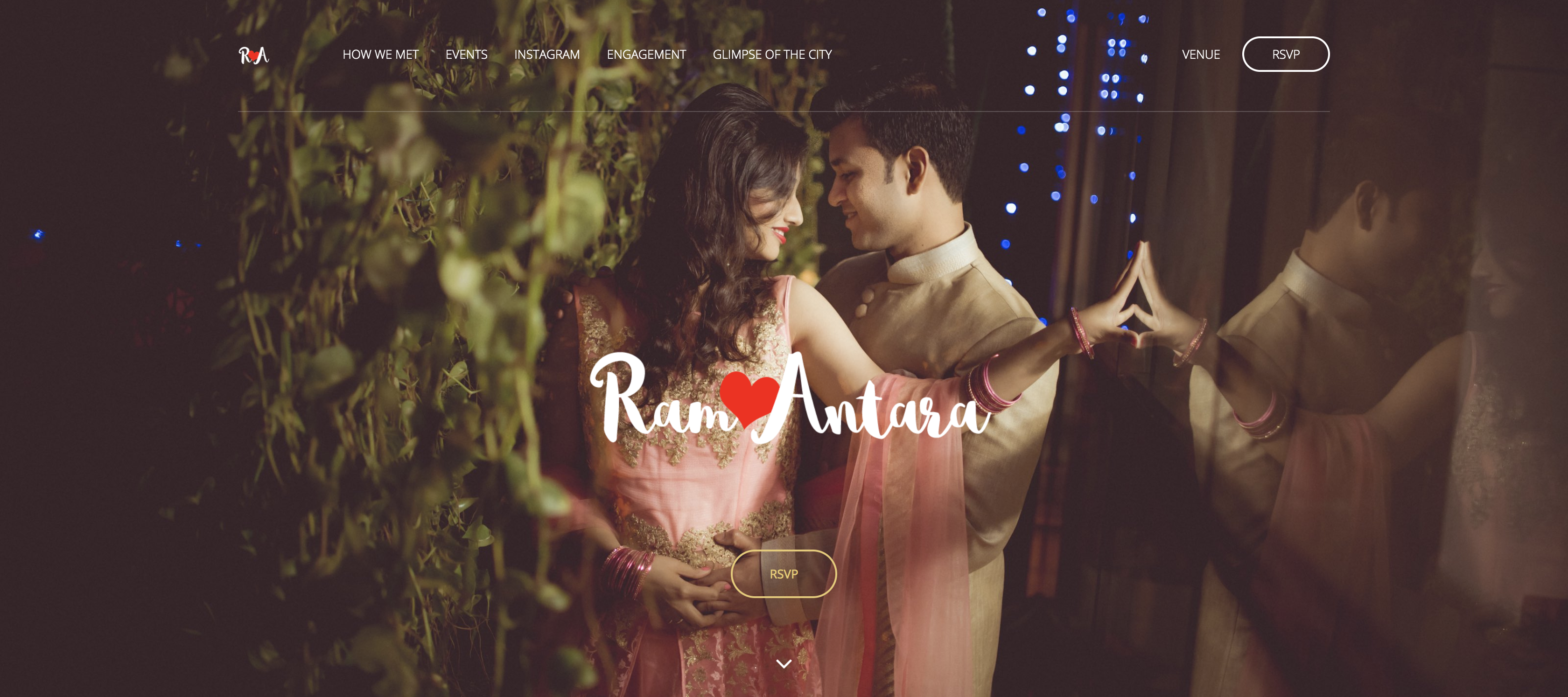 Wedding Website gallery image