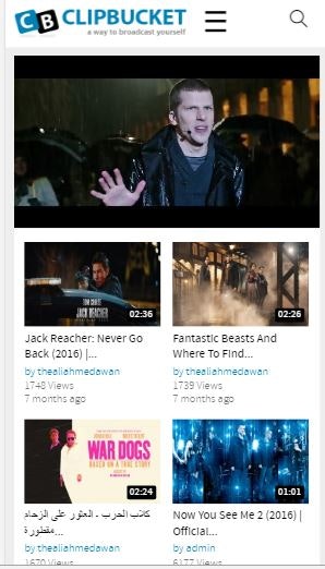 ClipBucket gallery image