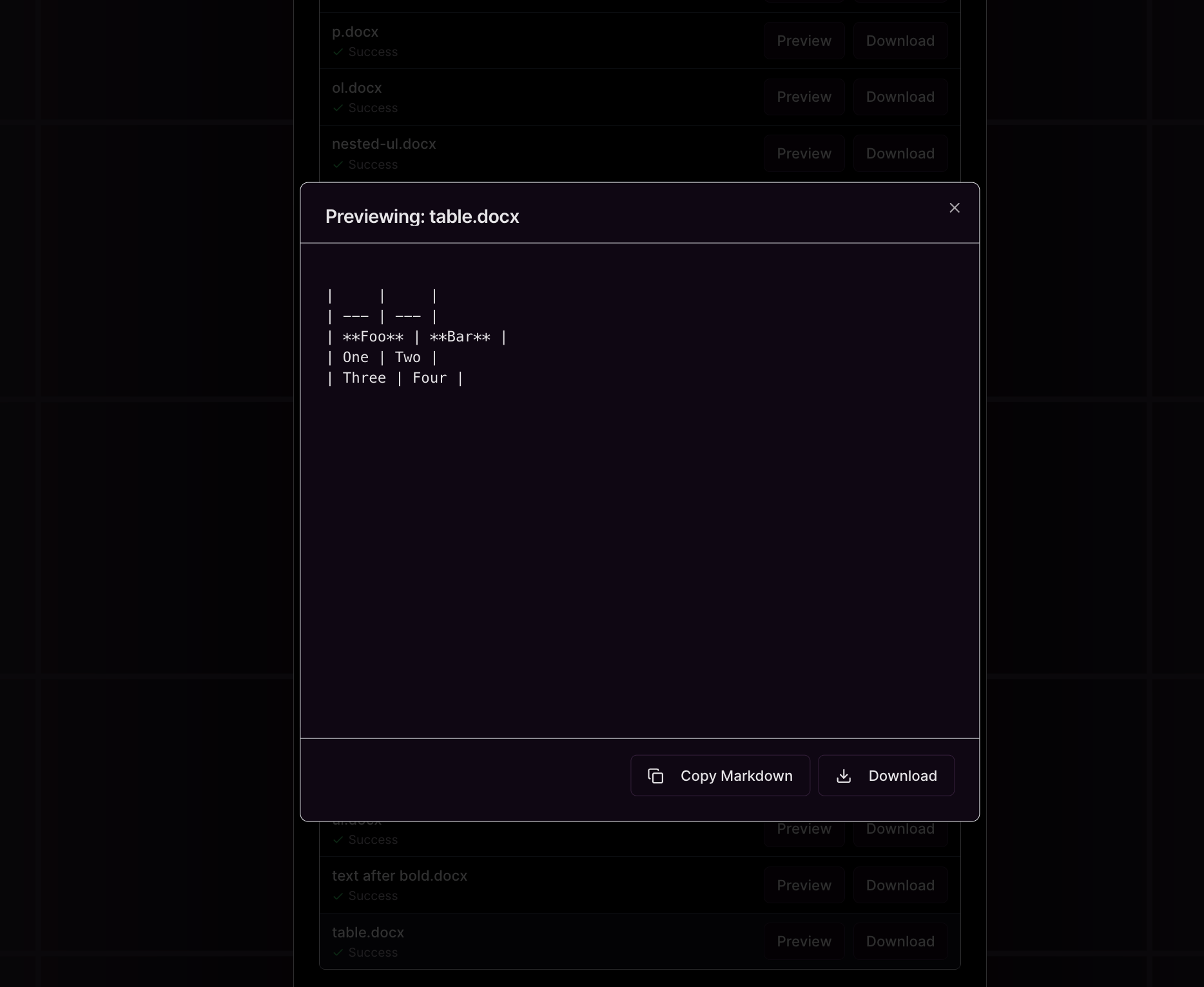 Media Kata ke penukar Markdown - Cepat, selamat, docx dalam talian ke Markdown 3