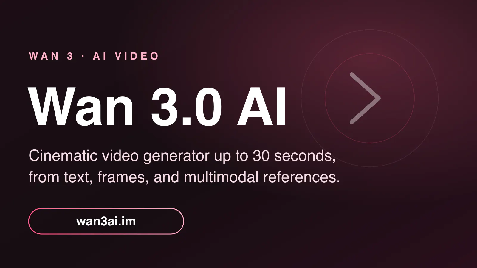 Wan 3.0