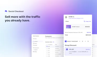 Social Checkout gallery image