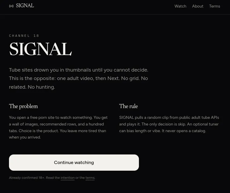 signal