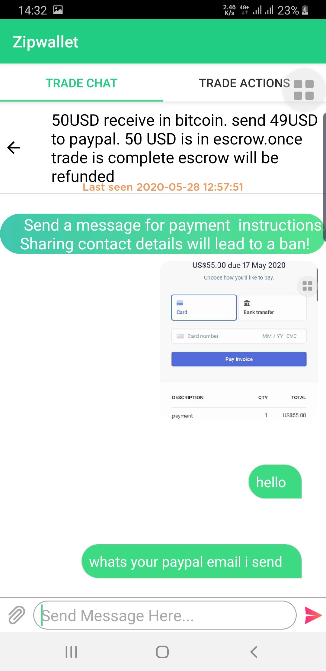 zipwallet-send money with 100+ payments gallery image