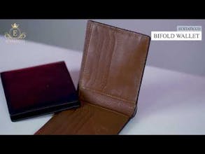 Bi-Fold Vegan Leather Wallet - Slim gallery image