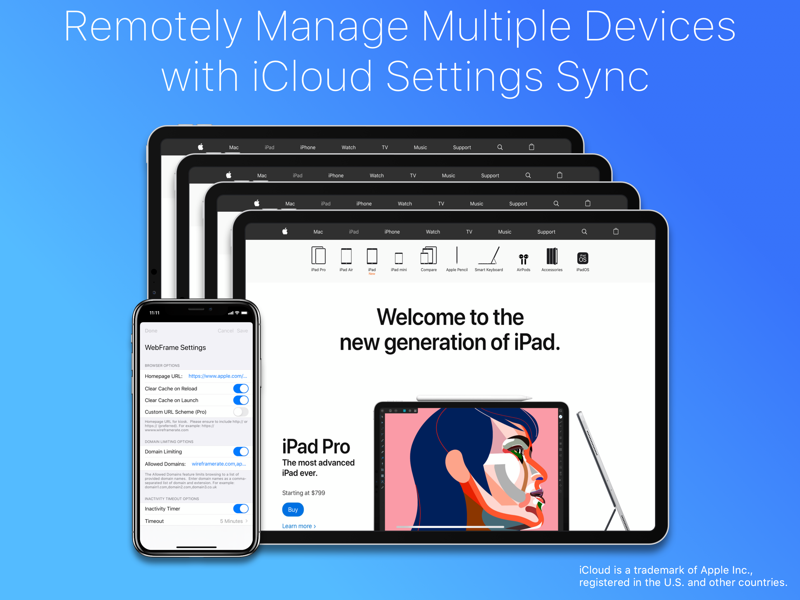 WebFrame Pro Kiosk gallery image