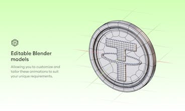 無料の仮想通貨コインのアニメーションのダウンロード可能なプレビュー。 (Muryō no kasōtsūka koin no animēshon no daunrōdo kanōna puribyū.)