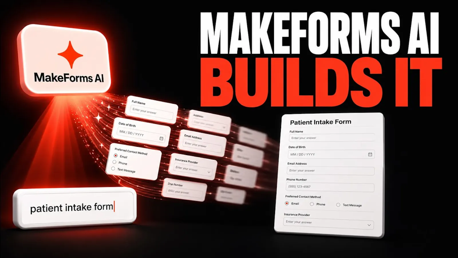Vibecode Your Forms screenshot 1 (video preview)