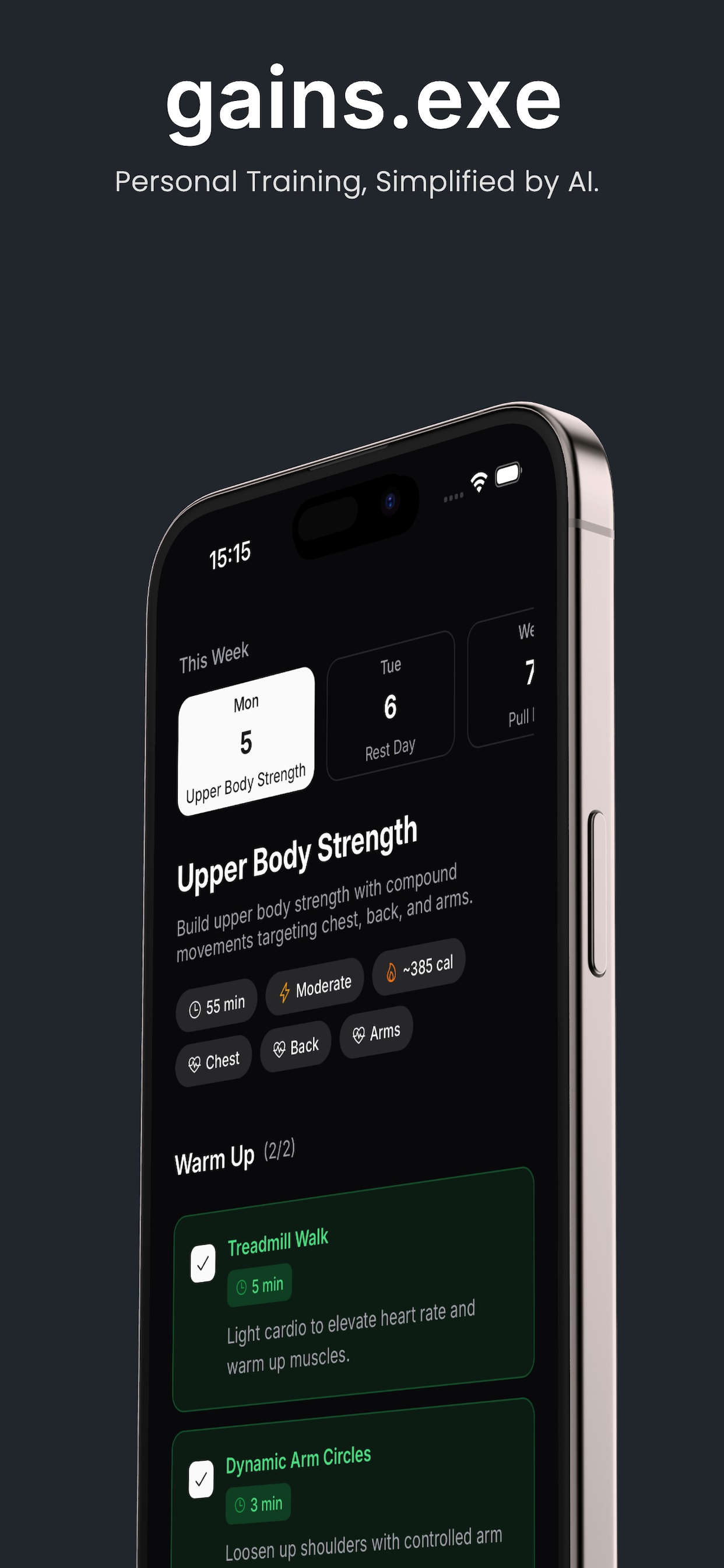 Gains.exe - Product Hunt launch logo and brand identity