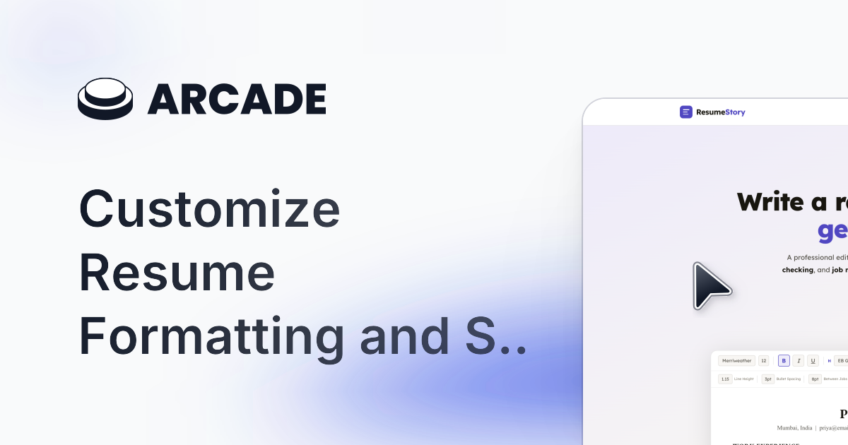 Resume Story gallery image