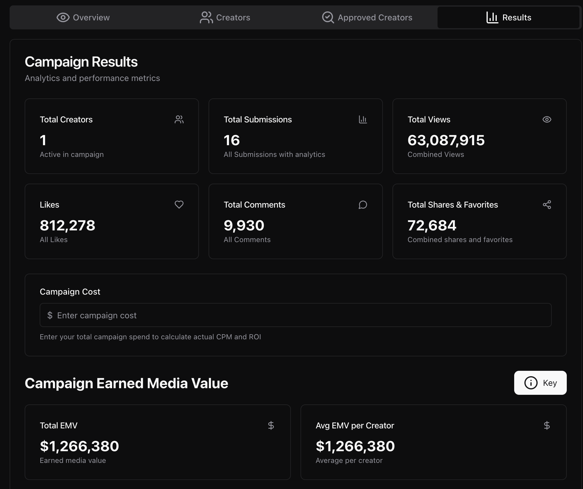 Creator Brand Hub - Screenshot 3 showing product features and functionality