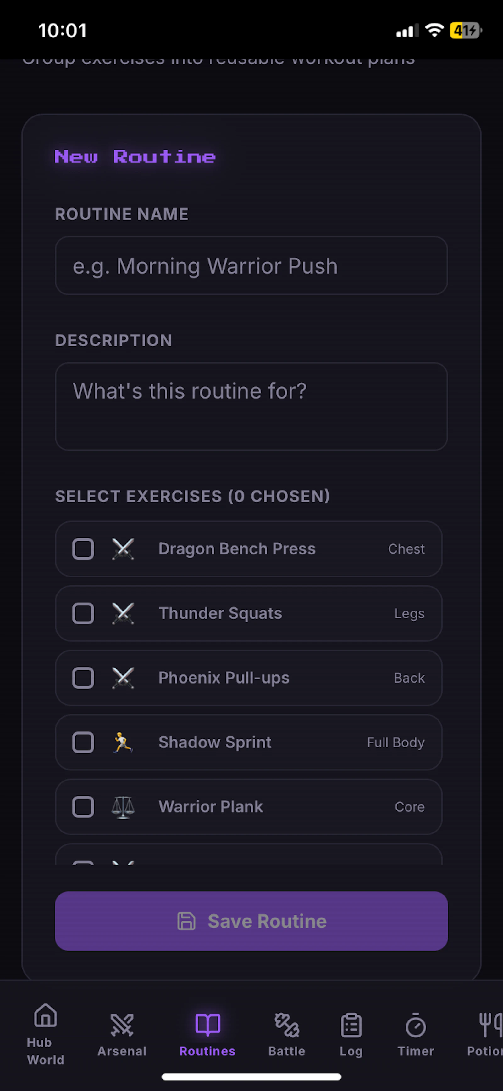 QuestFit screenshot 5