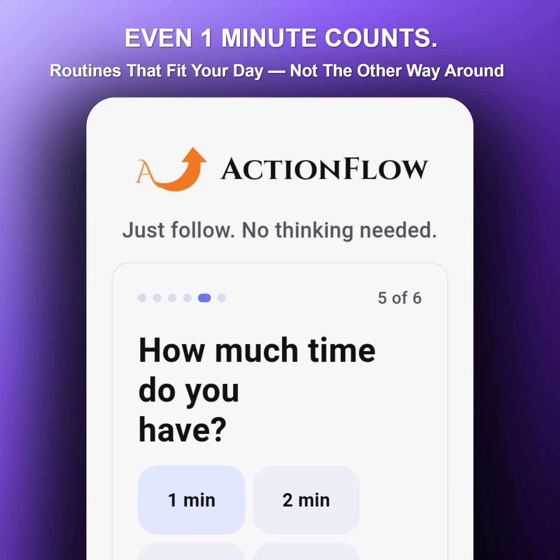 Focus Routine - ActionFlow gallery image