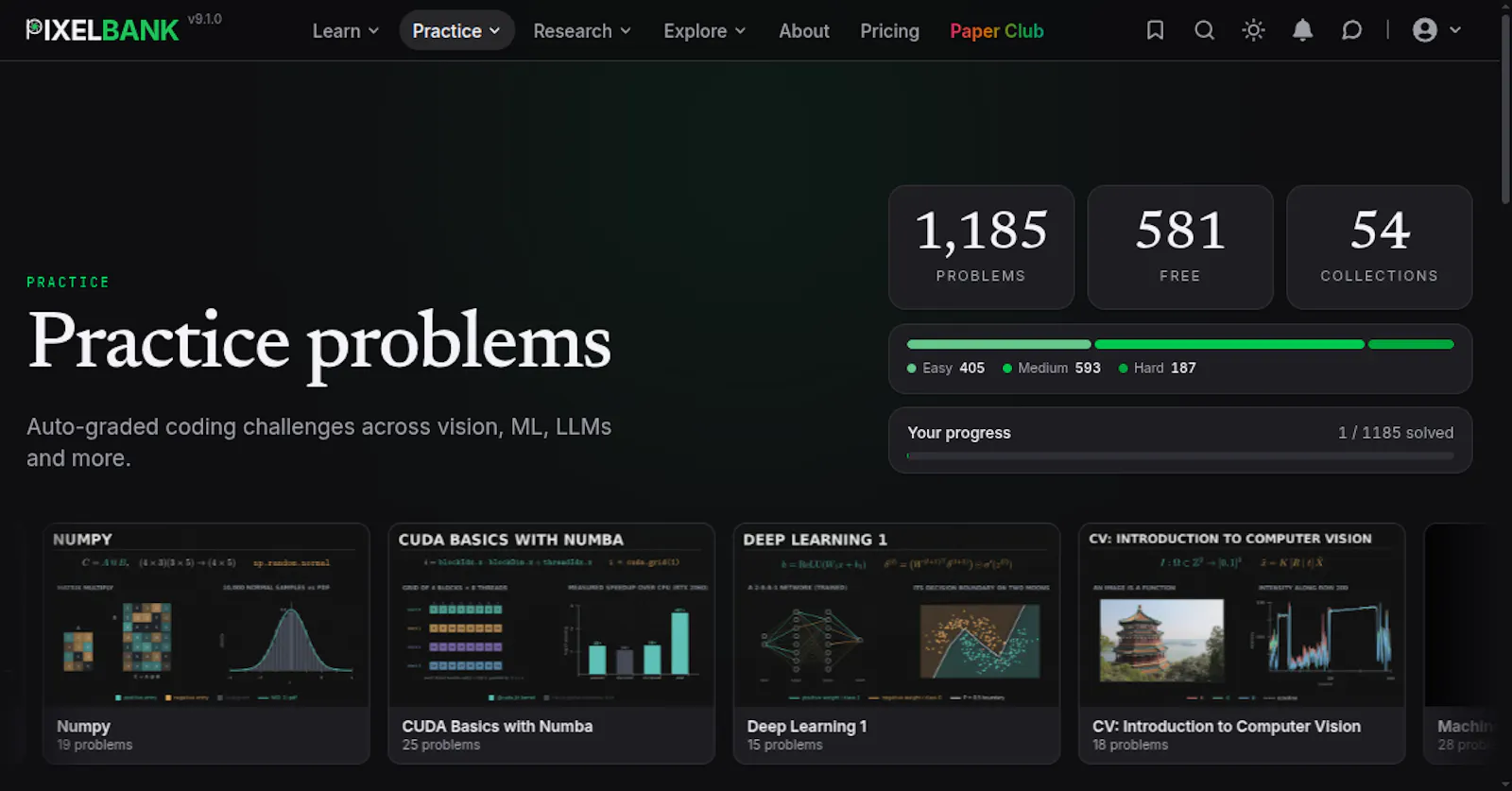 PixelBank - Learn AI the right way screenshot 3