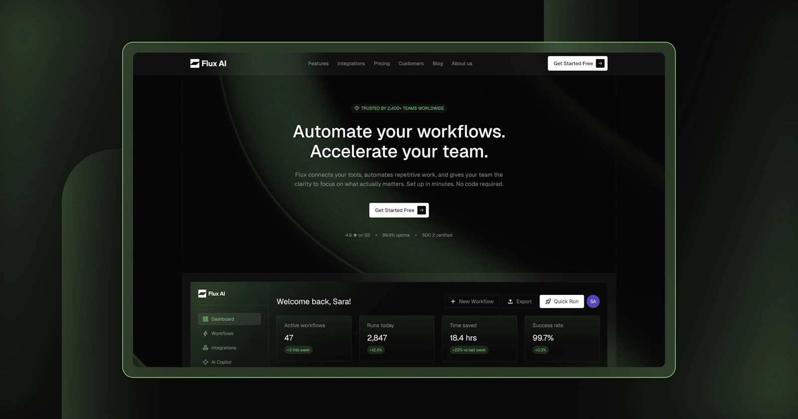 Flux AI screenshot 2