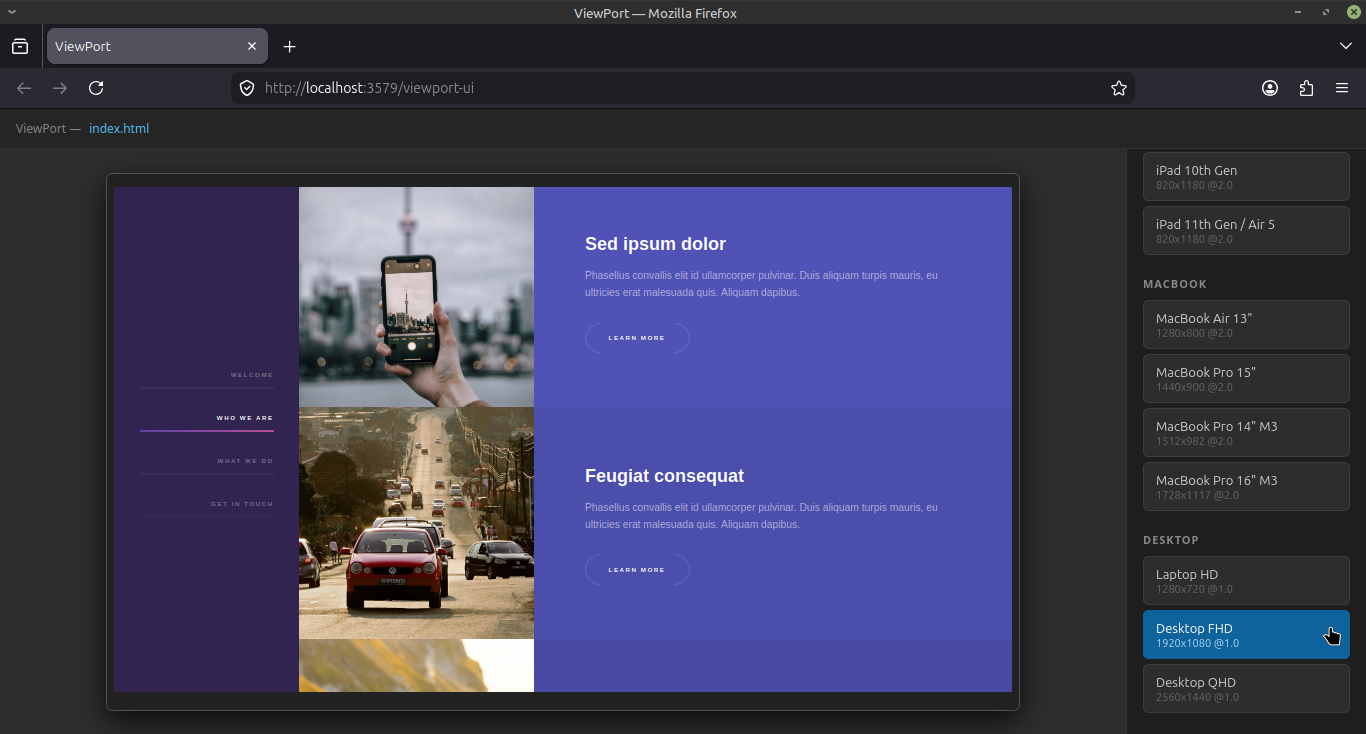 ViewPort gallery image