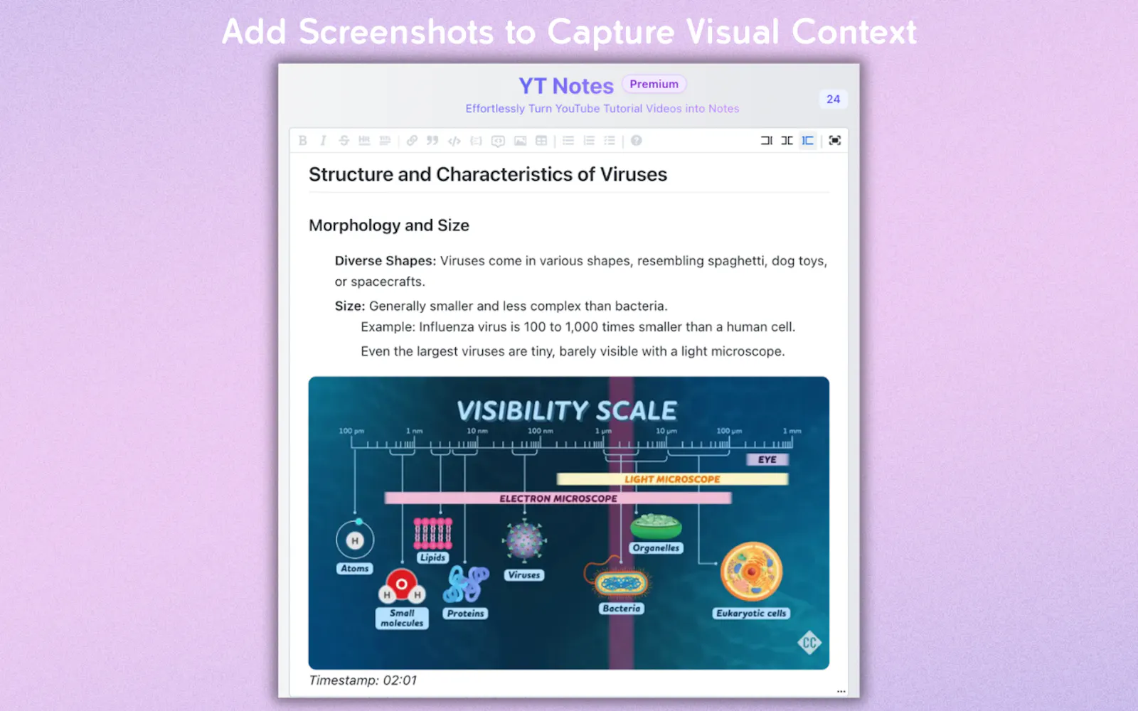 YT Notes screenshot 5