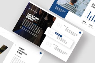 Crisp, Elegant Product Launch PowerPoint gallery image