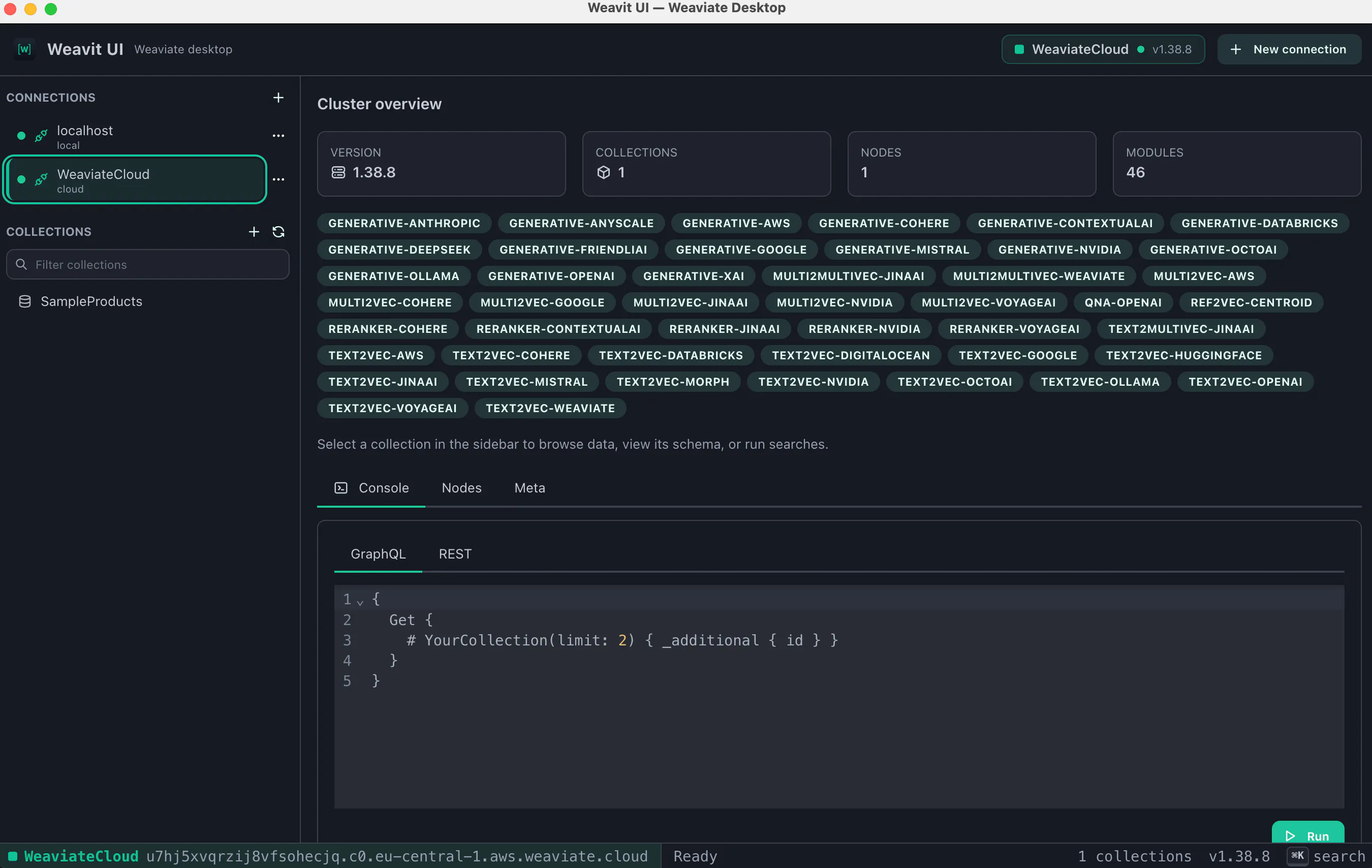 Weavit UI gallery image
