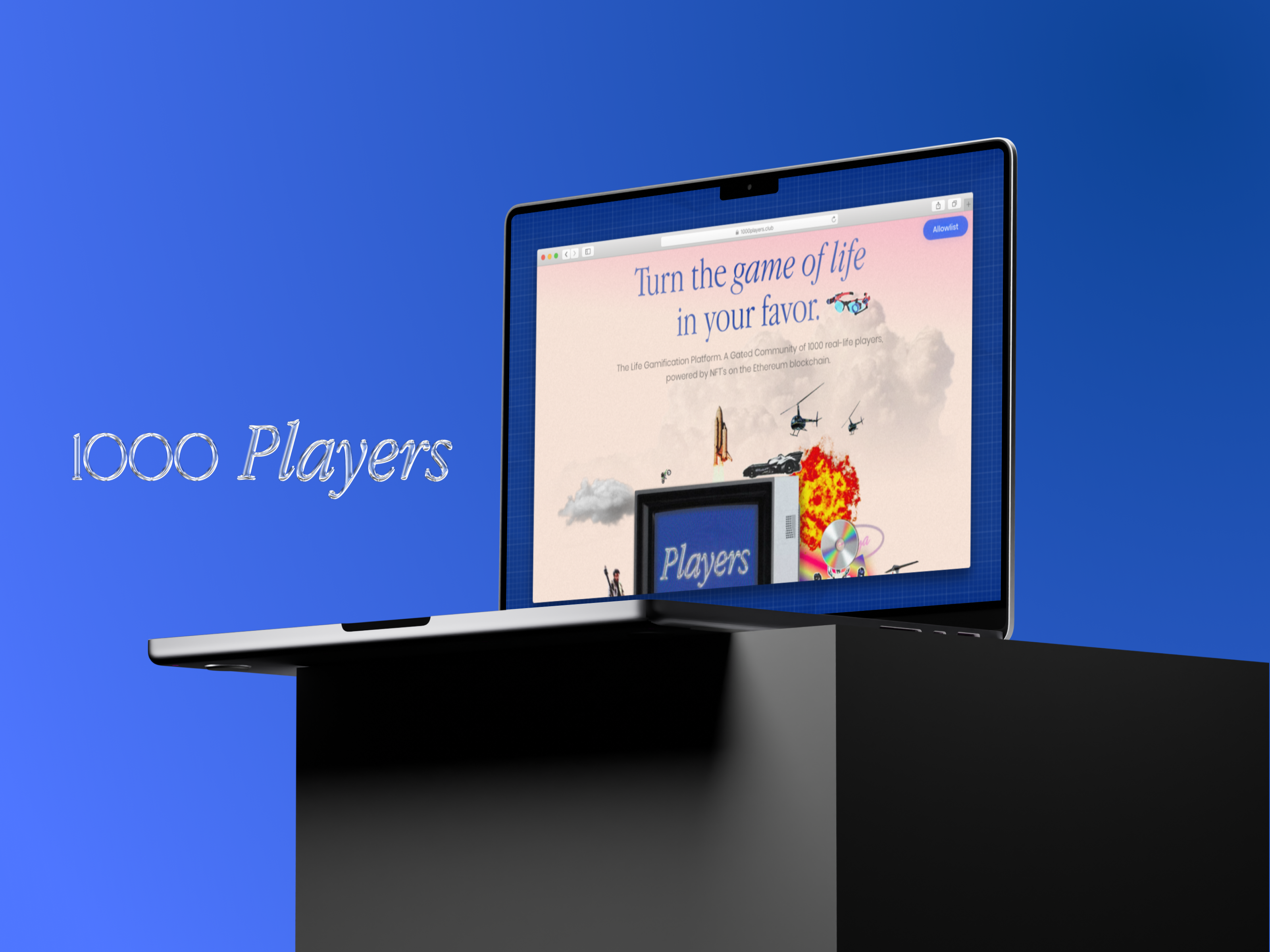 1000 jugadores Club |Comunidad cerrada NFT media 1