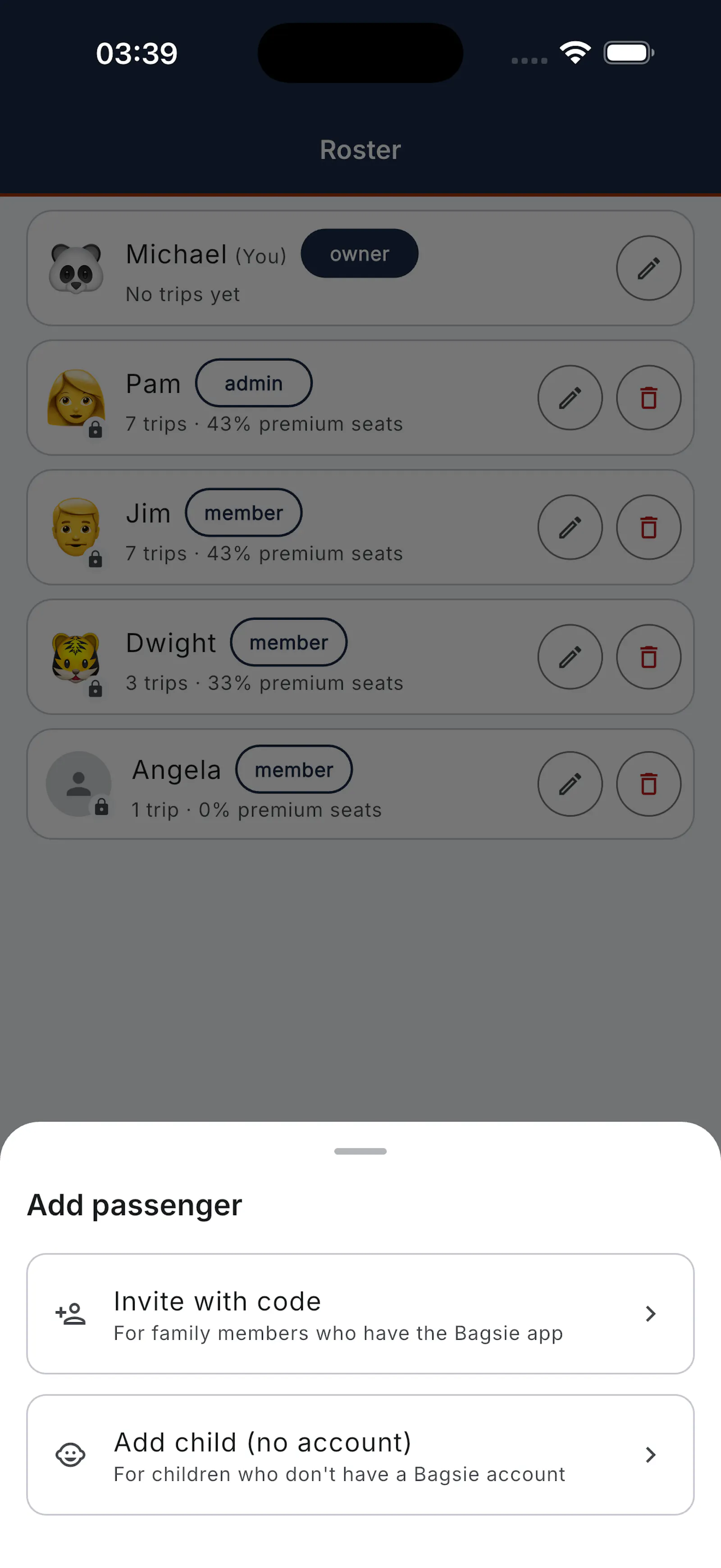Bagsie screenshot 2