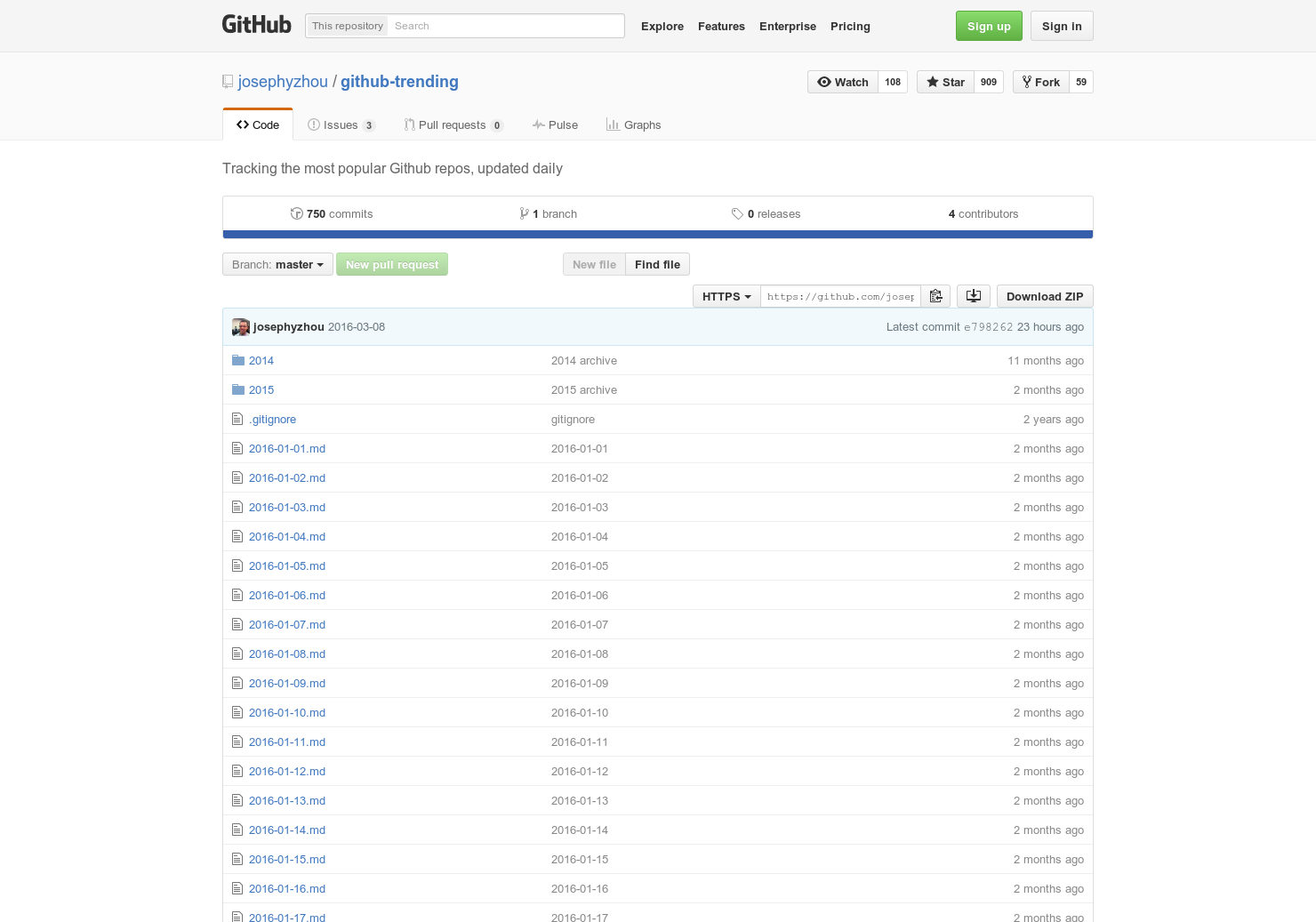 github-trending