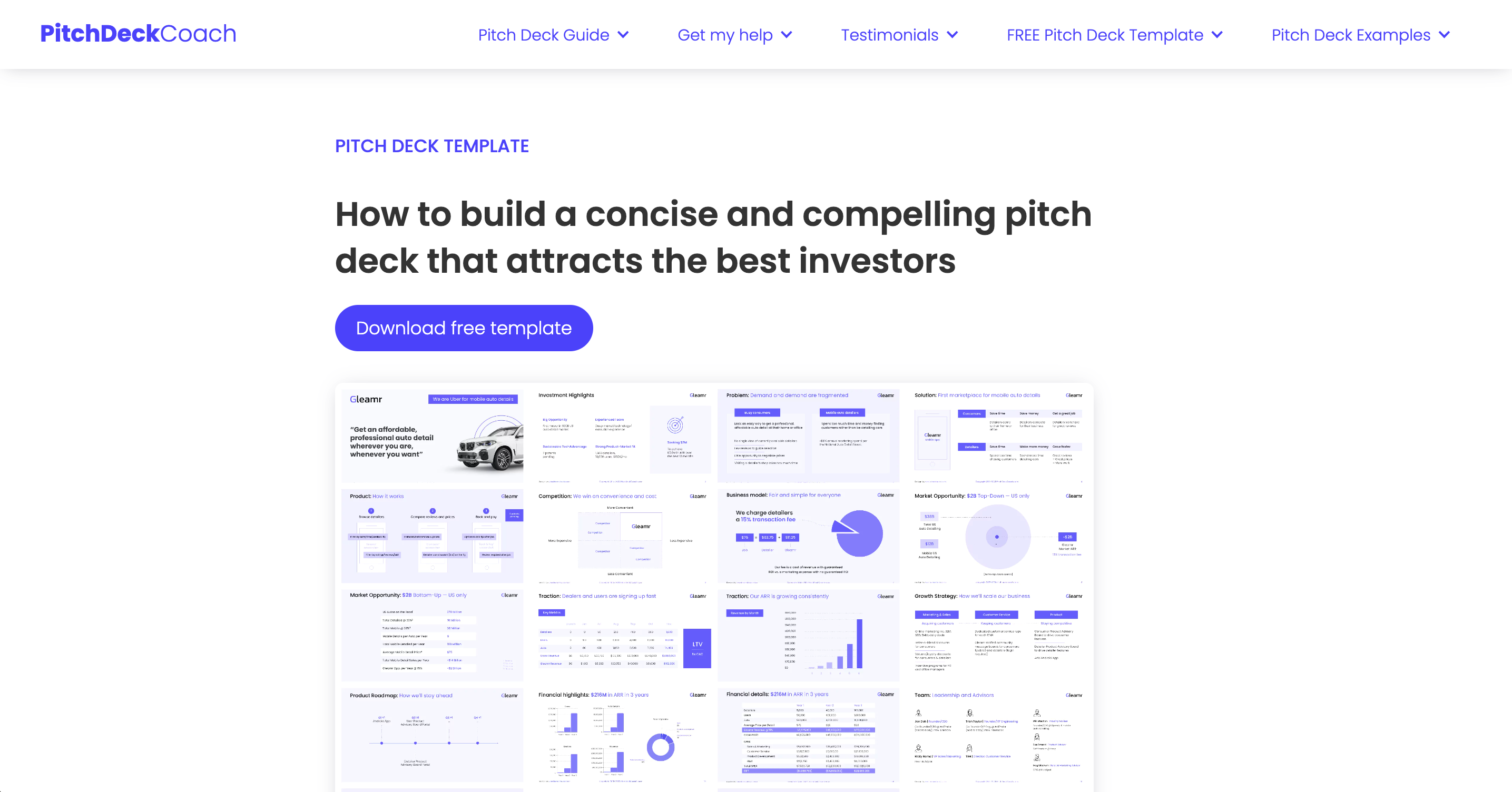 Pitchdeckcoach - Коучинг колоды для стартапов на ранней стадии медиа 2