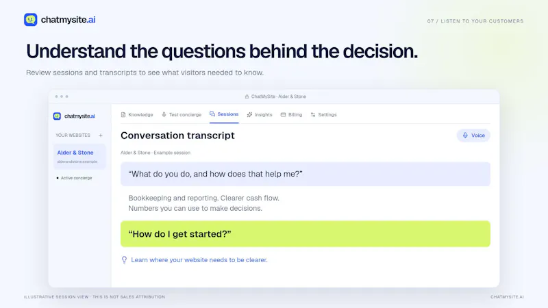 ChatMySite screenshot 9