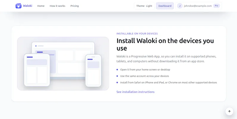 Waloki screenshot 4
