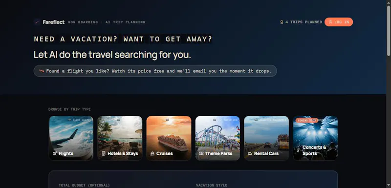 Fareflect screenshot 3