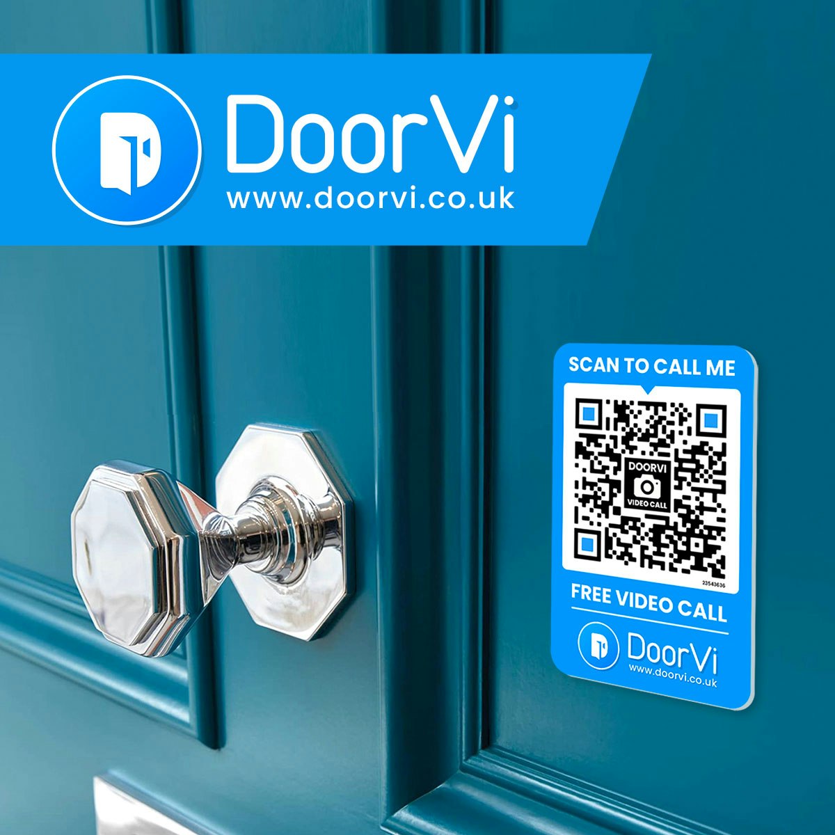 Doorvi Smart por QR Code Video Calling