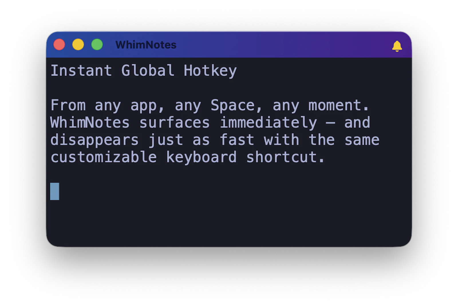 WhimNotes screenshot 1