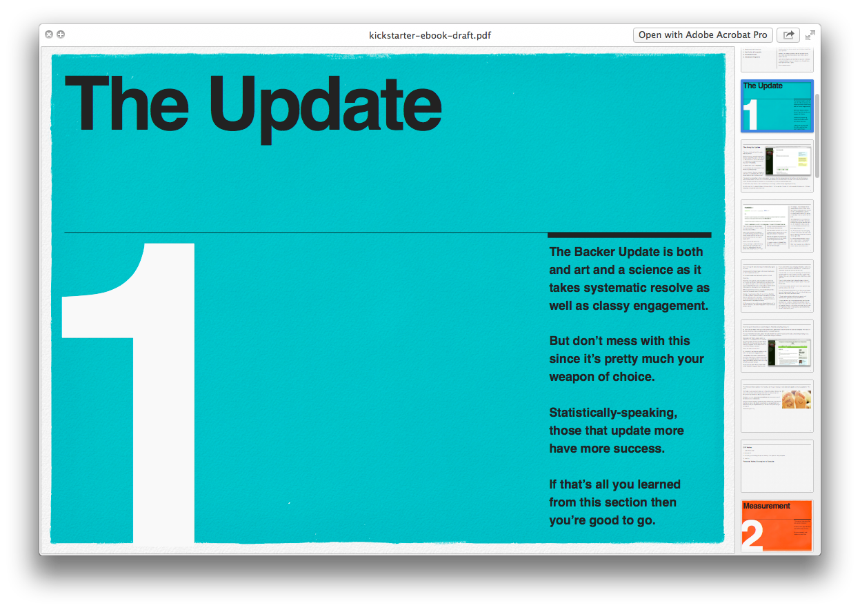 Free Kickstarter eBook gallery image