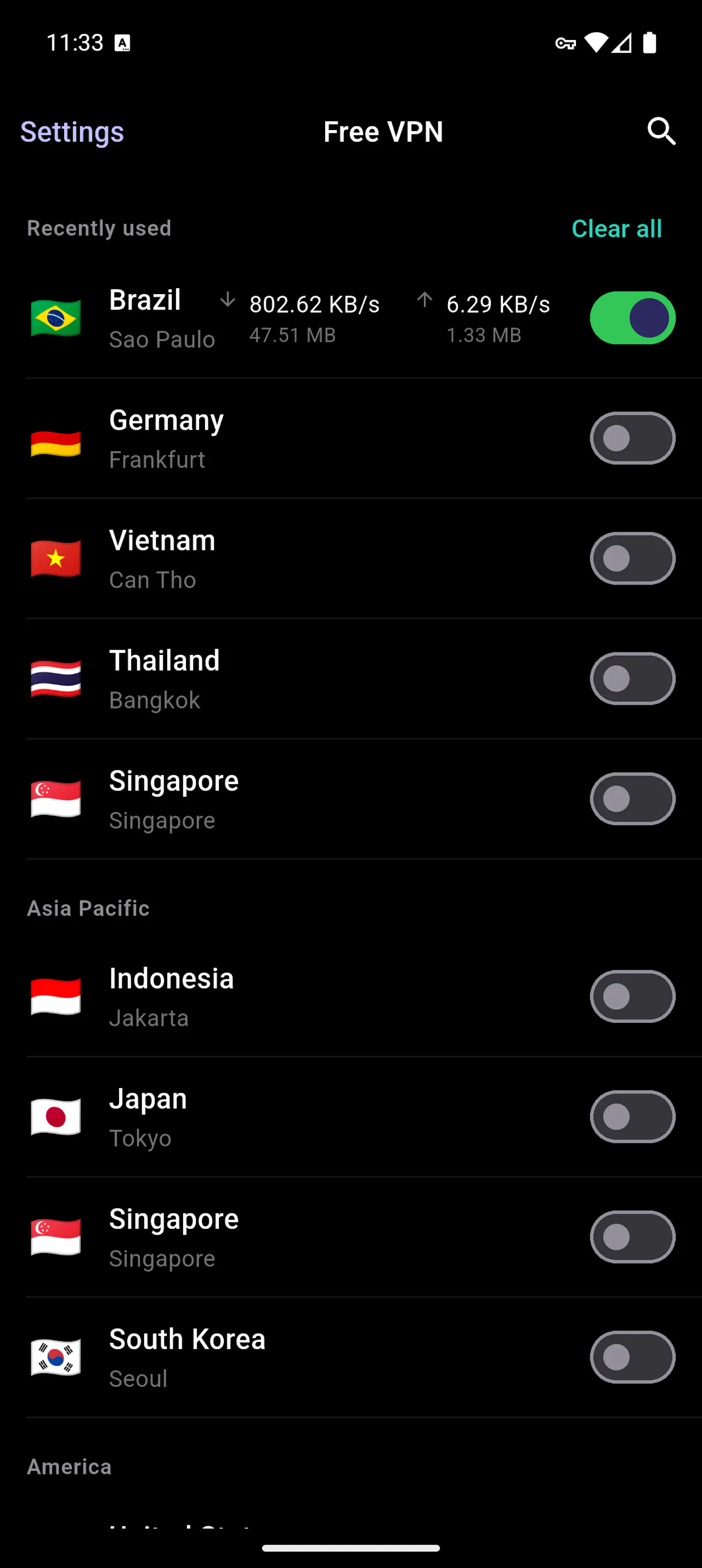 Free VPN screenshot 9