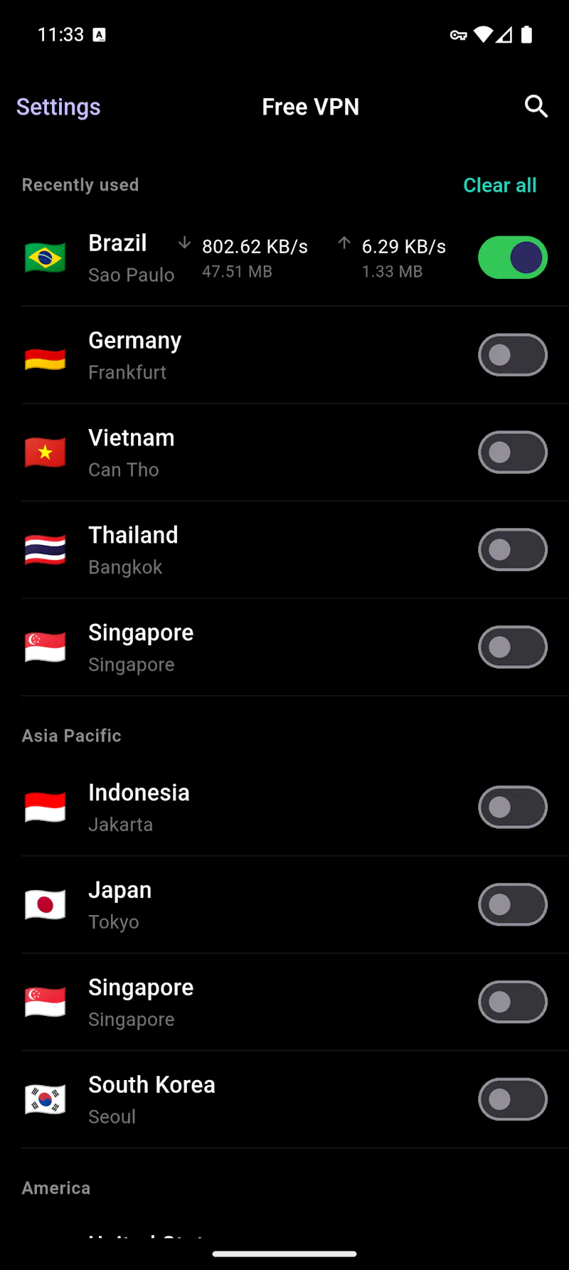 Free VPN screenshot 9