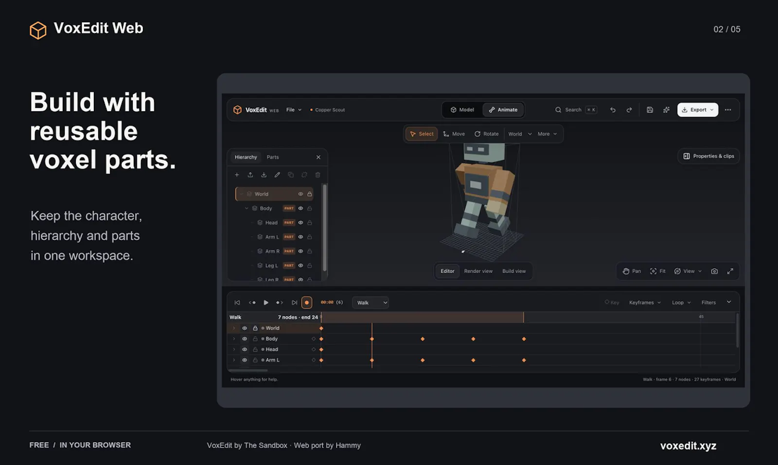 VoxEdit Web screenshot 2