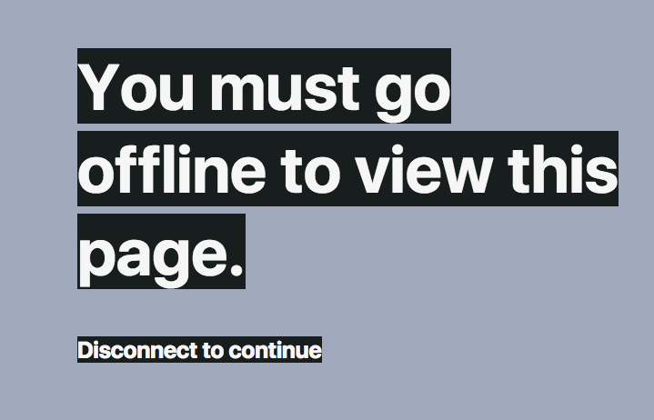 Offline gallery image